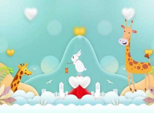 پوستر دیواری اتاق کودک کد CN-0109 5 پوستر دیواری اتاق کودک کد CN-0109