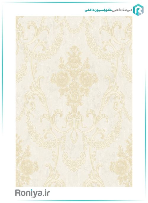 کاغذ دیواری کلاسیک سبد گل کد 40011 3 کاغذ دیواری کلاسیک سبد گل کد 40011