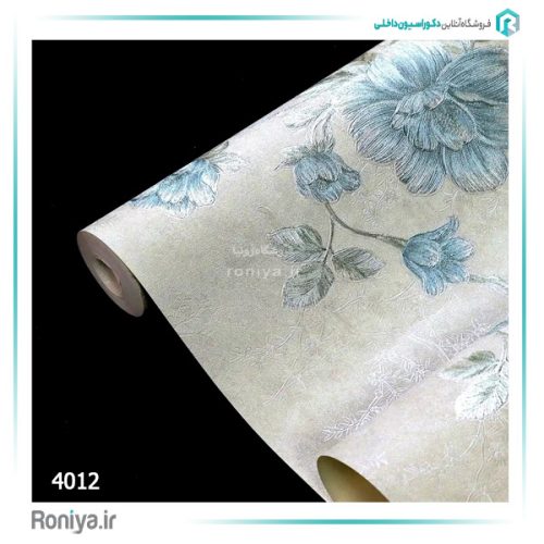کاغذ دیواری گلدار اتاق خواب کد 4010 3 کاغذ دیواری گلدار اتاق خواب کد 4010