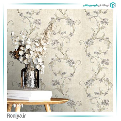 کاغذ دیواری گلدار پیچک کد 4042 2 کاغذ دیواری گلدار پیچک کد 4042