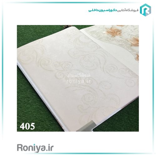 کاغذ دیواری گل محو مدرن کد 401 2 کاغذ دیواری گل محو مدرن کد 401