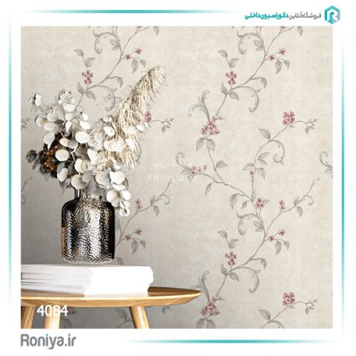 کاغذ دیواری پیچک طرح گل کد 4082 4 کاغذ دیواری پیچک طرح گل کد 4082