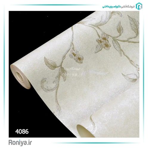 کاغذ دیواری پیچک طرح گل کد 4082 5 کاغذ دیواری پیچک طرح گل کد 4082