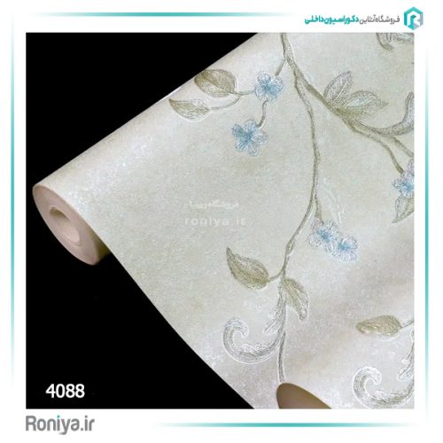 کاغذ دیواری پیچک طرح گل کد 4082 7 کاغذ دیواری پیچک طرح گل کد 4082