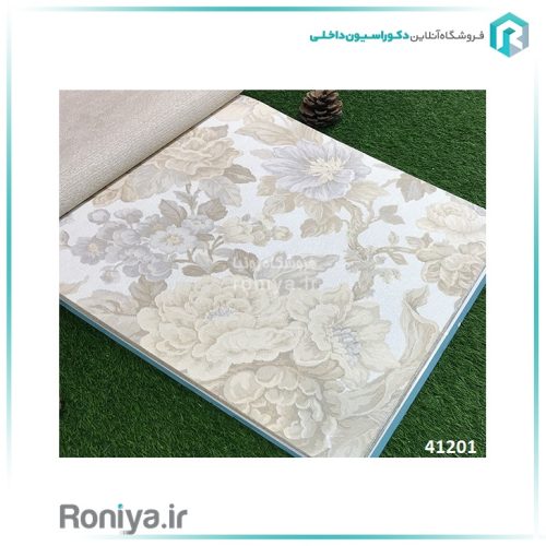 کاغذ دیواری گل برجسته کد 41205 7 کاغذ دیواری گل برجسته کد 41205