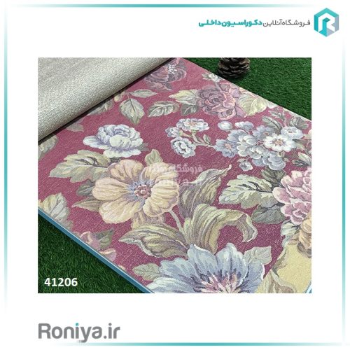 کاغذ دیواری گل برجسته کد 41205 3 کاغذ دیواری گل برجسته کد 41205