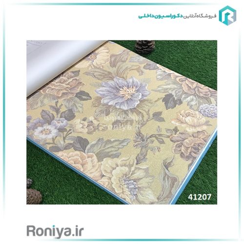 کاغذ دیواری گل برجسته کد 41205 2 کاغذ دیواری گل برجسته کد 41205