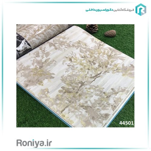 کاغذ دیواری ایتالیایی گل مخلمی برجسته کد 44506 4 کاغذ دیواری ایتالیایی گل مخلمی برجسته کد 44506
