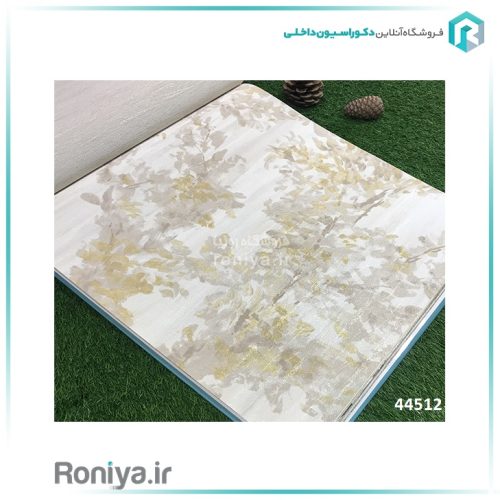 کاغذ دیواری ایتالیایی گل مخلمی برجسته کد 44506 2 کاغذ دیواری ایتالیایی گل مخلمی برجسته کد 44506