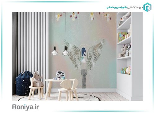 پوستر سه بعدی اتاق دخترانه CN-0200 3 پوستر سه بعدی اتاق دخترانه CN-0200