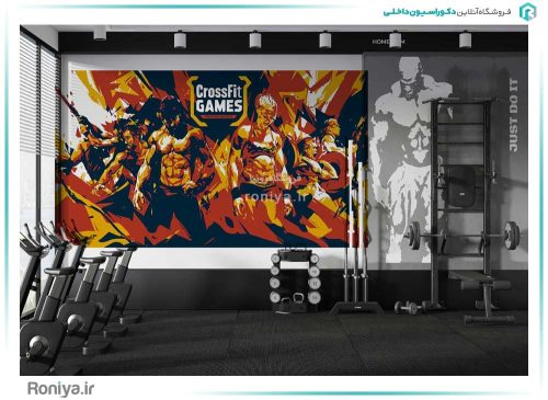 پوستر دیواری جذاب باشگاه 3DF-537 3 پوستر دیواری جذاب باشگاه 3DF-537