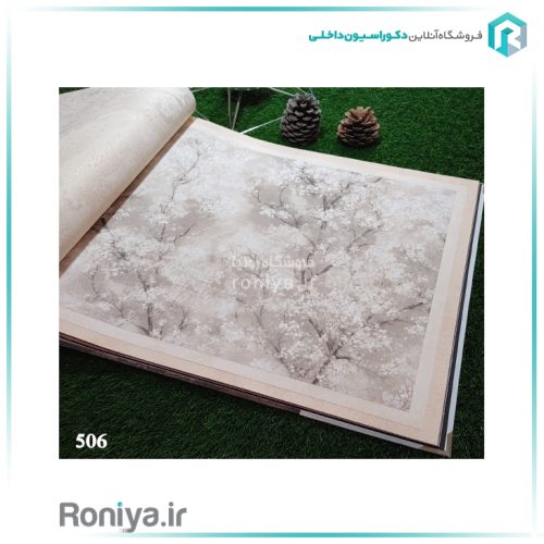 کاغذ دیواری طرح شکوفهCode-500ta507 4 کاغذ دیواری طرح شکوفهCode-500ta507