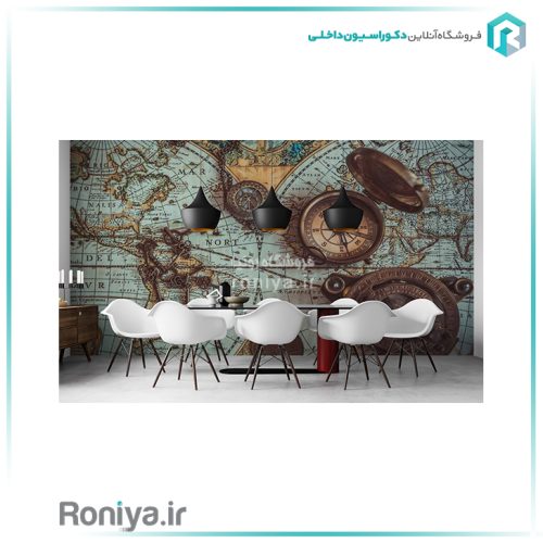 پوستردیواری نقشه قدیمیRT-229