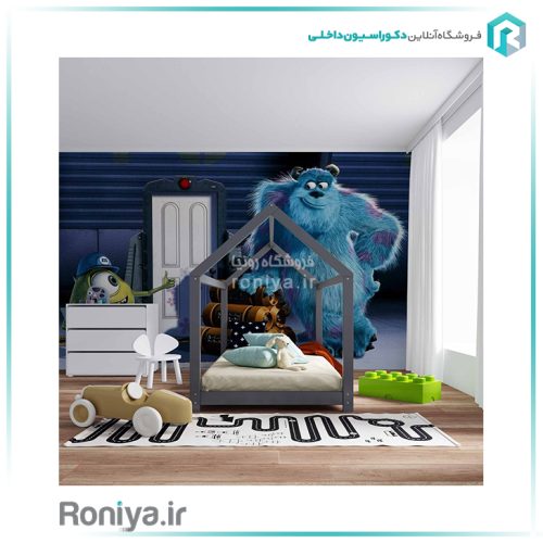 پوستردیواری کارتون کارخونه هیولاهاCN-0228 2 پوستر دیواری سالی وان