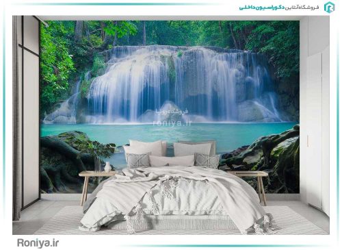 پوستر دیواری طبیعت آبشار کد NT-086 2 پوستر دیواری طبیعت آبشار کد NT-086