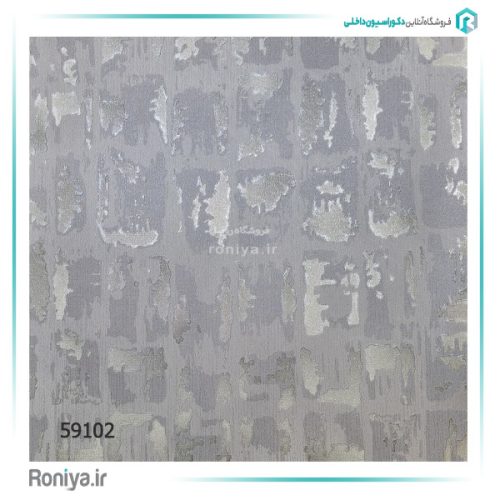 کاغذ دیواری طرح ورق طلا کد 59106