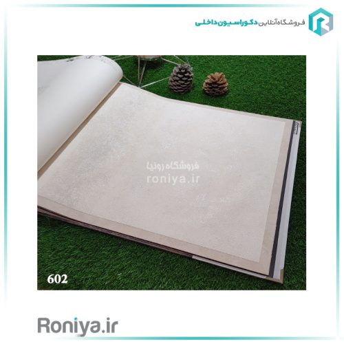 کاغذ دیواری لوزی محو ریز رنگ روشنCode-601-602 6 کاغذ دیواری لوزی محو ریز رنگ روشن