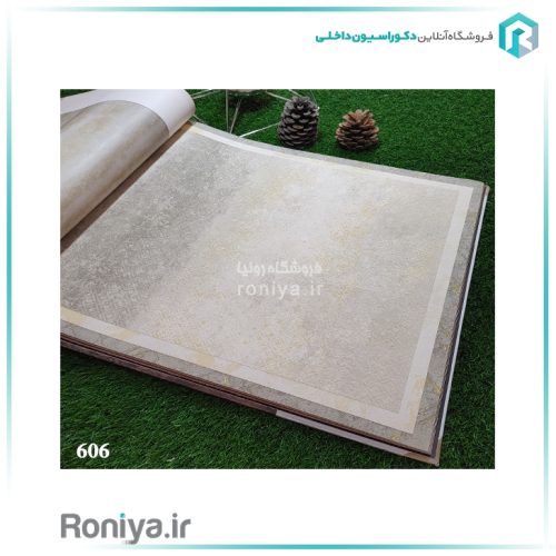 کاغذ دیواری لوزی محو ریز رنگ روشنCode-601-602 4 کاغذ دیواری لوزی محو ریز رنگ روشن