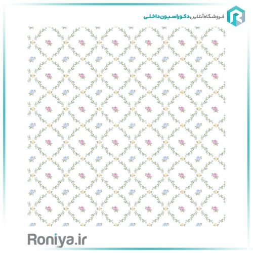 کاغذ دیواری گل ریز و شلوغ
