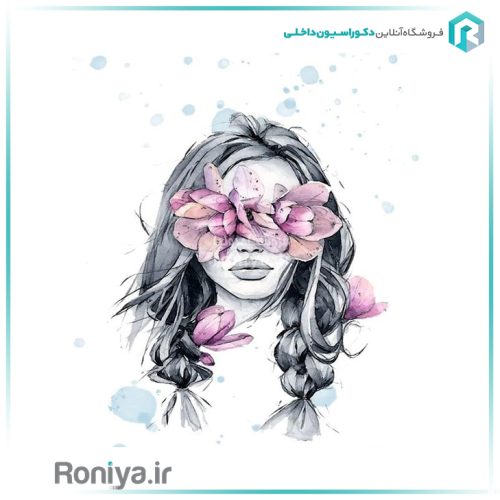 پوستردیواری چهره زن F-111 3 پوستردیواری چهره زن F-111