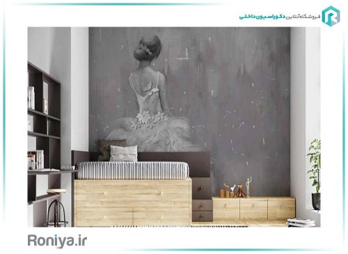 پوستر دیواری مدرن دخترانه TA-106 3 پوستر دیواری مدرن دخترانه TA-106