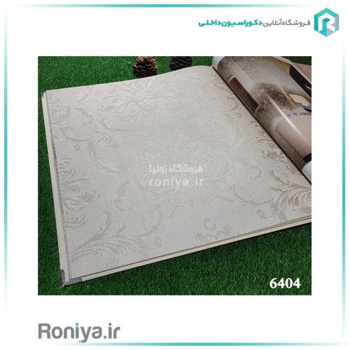کاغذ دیواری کلاسیک طرح درشت محو روشنCode-6402 3 کاغذ دیواری کلاسیک طرح درشت محو روشنCode-6402