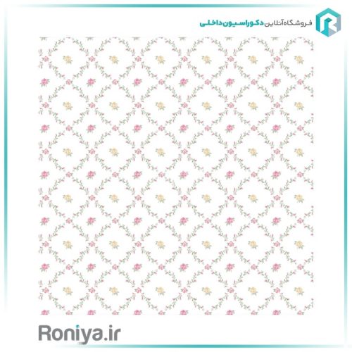 کاغذ دیواری گل ریز و شلوغ کد 62044
