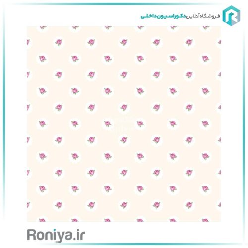 کاغذ دیواری گل ریز اتاق خواب کد 65044 5 کاغذ دیواری گل ریز اتاق خواب
