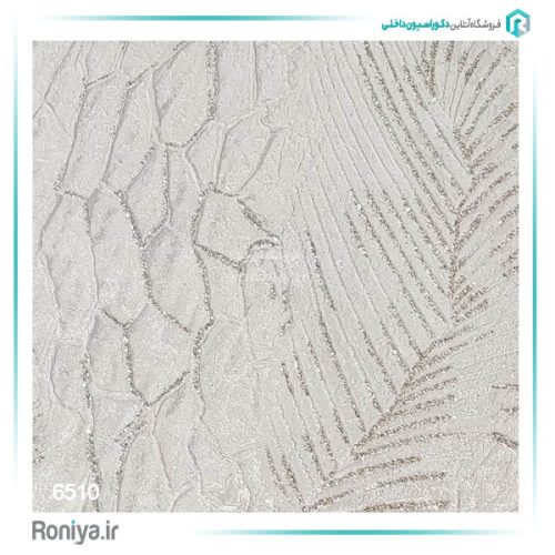 کاغذدیواری اکلیلی لوکس روشن کد 6508