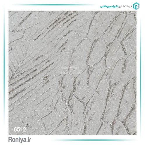کاغذدیواری اکلیلی لوکس روشن کد 6508