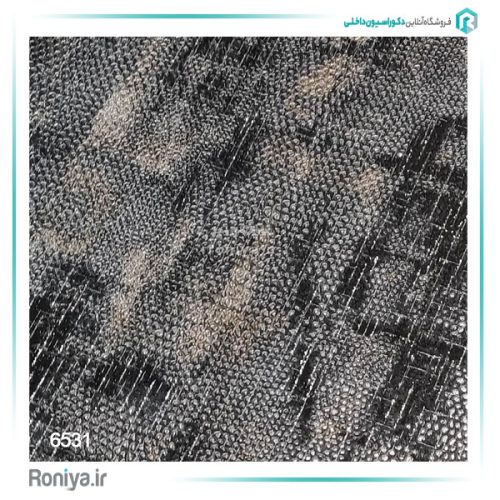 کاغذدیواری پوست ماری مشکی طلایی Code 6531 2 کاغذدیواری پوست ماری مشکی طلایی Code 6531