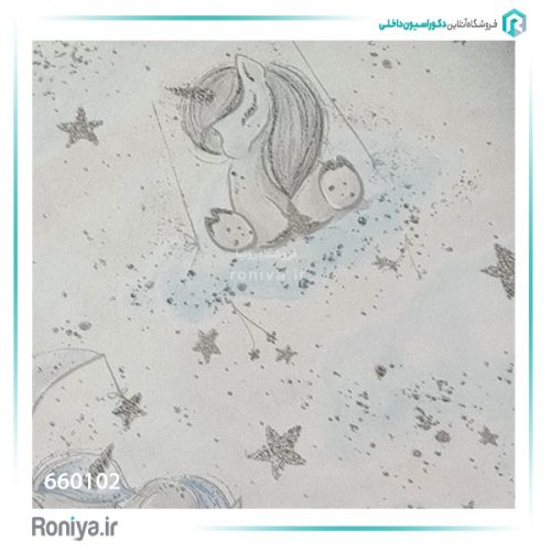 کاغذ دیواری تک شاخ کد 660101
