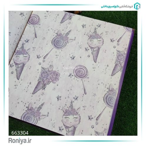کاغذ دیواری طرح کودکانه کد 663301 3 کاغذ دیواری طرح کودکانه