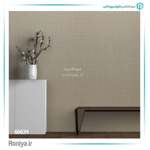 کاغذ دیواری بافتدار نسکافه ای کد 66634 2 کاغذ دیواری بافتدار نسکافه ای