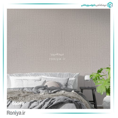 کاغذ دیواری طرح حصیری کد 66649