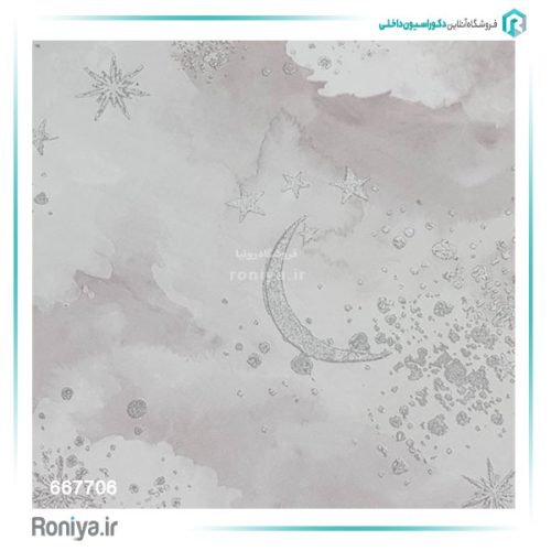 کاغذ دیواری طرح آسمان اتاق کودک کد 667702