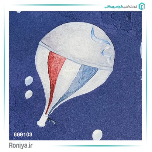 کاغذ دیواری کودکانه طرح بالن کد 669101 4 کاغذ دیواری کودکانه طرح بالن کد 669101