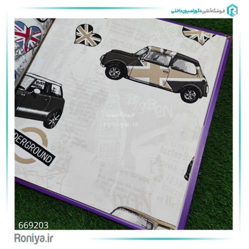 کاغذ دیواری اتاق کودک پسرانه کد 669201 5 کاغذ دیواری اتاق کودک پسرانه