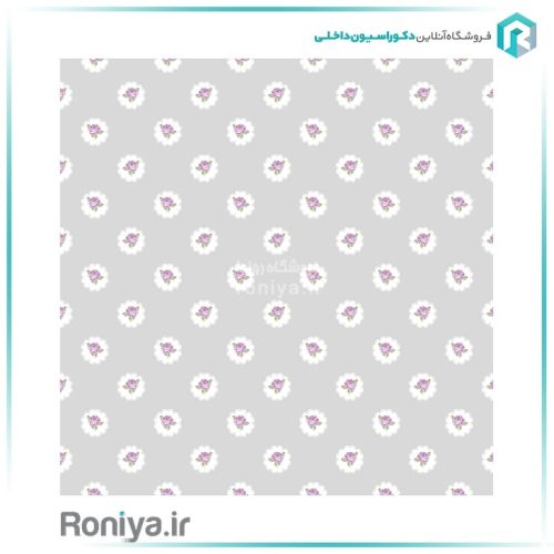 کاغذ دیواری گل ریز اتاق خواب کد 65044 4 کاغذ دیواری گل ریز اتاق خواب