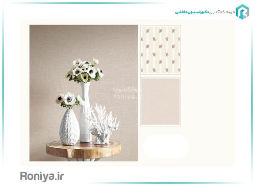 کاغذ دیواری بافت پارچه کد 51044 2 کاغذ دیواری بافت پارچه کد 51044