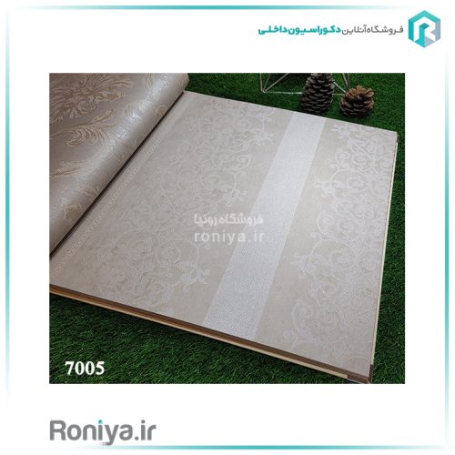 کاغذ دیواری طرح راه کلاسیک کرمCode-7002 2 کاغذ دیواری طرح راه کلاسیک کرم