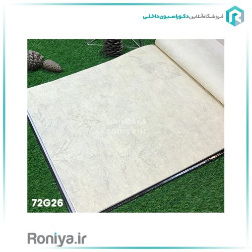کاغذ دیواری برگ های محو Code-72G23 4 کاغذ دیواری برگ های محو