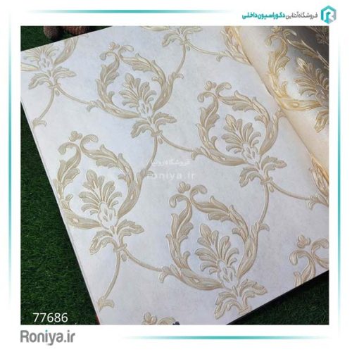 کاغذ دیواری برجسته کلاسیک