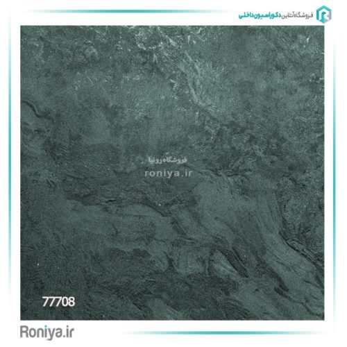 کاغذ دیواری سبز یشمی کد 77708