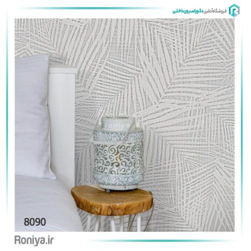 کاغذ دیواری طرح برگ کد8087 3 کاغذ دیواری طرح برگ کد 8087
