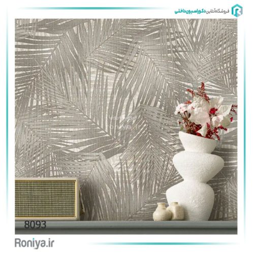 کاغذ دیواری طرح برگ کد8087 7 کاغذ دیواری طرح برگ کد 8087