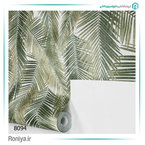 کاغذ دیواری طرح برگ کد8087 8 کاغذ دیواری طرح برگ کد8087