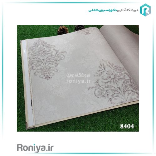 کاغذ دیواری طرح محو کلاسیک رنگ روشنCode-8401 3 کاغذ دیواری طرح محو کلاسیک رنگ روشنCode-8401