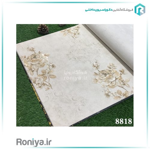 کاغذ دیواری شاخ گل رز کد 8816 3 کاغذ دیواری شاخ گل رز کد 8816