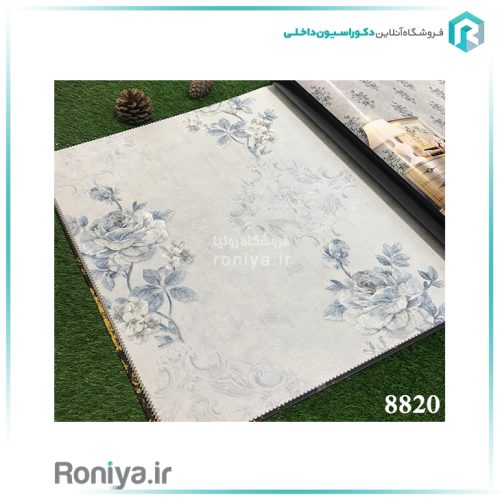 کاغذ دیواری شاخ گل رز کد 8816 2 کاغذ دیواری شاخ گل رز کد 8816